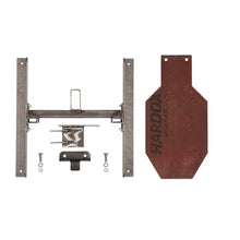B/C Zone IPSC complete steel target system, AR500 rifle-rated for shooting practice – Defense Targets