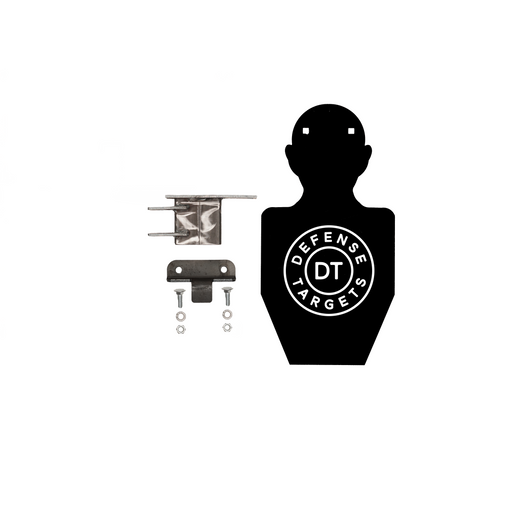 Body Shot Steel Target Bundle – SR500 Rifle‑Rated Silhouette | Defense ...