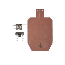 Full size IPSC steel target bundle, AR500 rifle-rated shooting targets for practice – Defense Targets