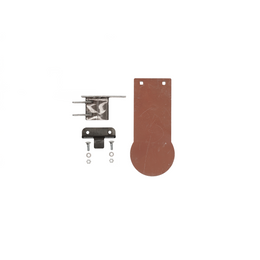 IDPA steel target bundle, AR500 rifle-rated strike face with post top and bracket for shooting practice – Defense Targets