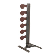 Dueling Tree steel target, 58-inch with six 6-inch AR500 paddles, suitable for pistol and rifle practice – Defense Targets