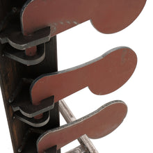 Dueling Tree steel target, 58-inch with six 6-inch AR500 paddles, suitable for pistol and rifle practice – Defense Targets