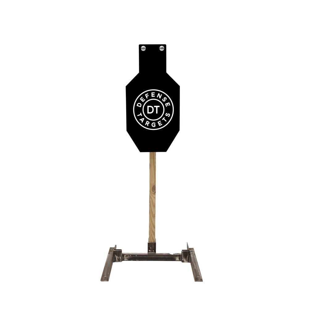 B/C Zone IPSC Steel Target – SR500 Rifle‑Rated System – Defense Targets