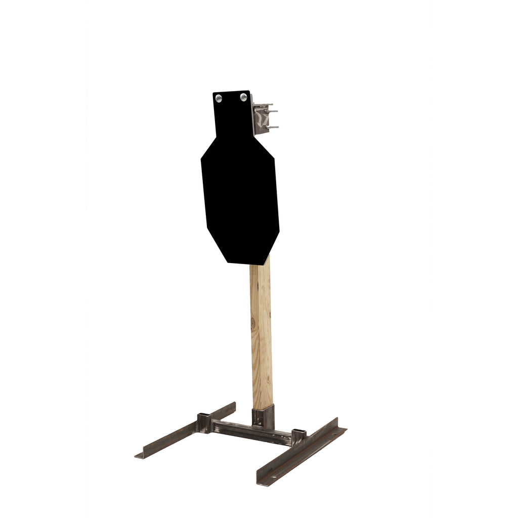 B/C Zone IPSC Steel Target – SR500 Rifle‑Rated System – Defense Targets