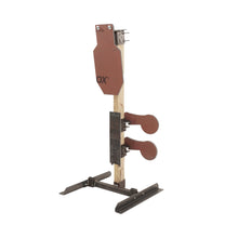 Modular Dueling Tree target, expandable steel shooting system with AR500 paddles for pistol and rifle practice – Defense Targets