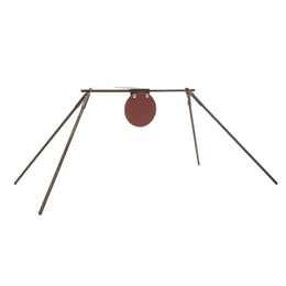 Flasher Gong steel target, AR500 rifle-rated with auto reset, available in 6-inch to 12-inch options for shooting practice – Defense Targets