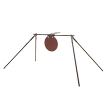 Flasher Gong steel target, AR500 rifle-rated with auto reset, available in 6-inch to 12-inch options for shooting practice – Defense Targets