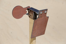 Hostage Head Paddle 6-inch AR500 steel target attachment for shooting practice – Defense Targets