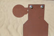Hostage Head Paddle 6-inch AR500 steel target attachment for shooting practice – Defense Targets