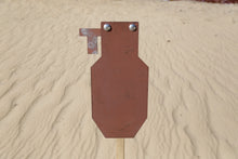 T-Box Hostage Head AR500 steel target attachment for shooting practice – Defense Targets
