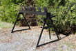 Commercial grade plate rack target system with 6 AR500 steel paddles, shooting target setup – Defense Targets