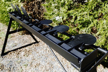 Commercial grade plate rack target system with 6 AR500 steel paddles, shooting target setup – Defense Targets