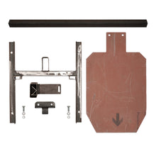 Full size IPSC steel target system, AR500 rifle-rated all-steel design for shooting practice – Defense Targets