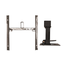 Precision Square 6-inch AR500 steel target system with reactive paddle for shooting practice – Defense Targets