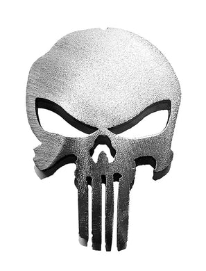 Punisher Skull AR500 steel target, 3/8 inch thick, laser-cut shooting target – Defense Targets