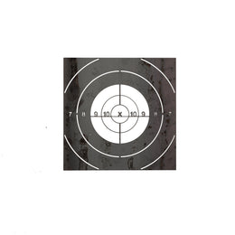 Bullseye target stencil, 12x12 inches, laser-cut steel shooting stencil for practice – Defense Targets