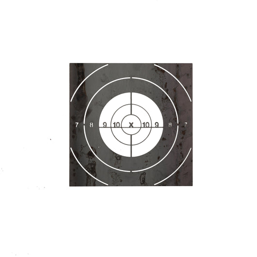 Bullseye target stencil, 12x12 inches, laser-cut steel shooting stencil for practice – Defense Targets