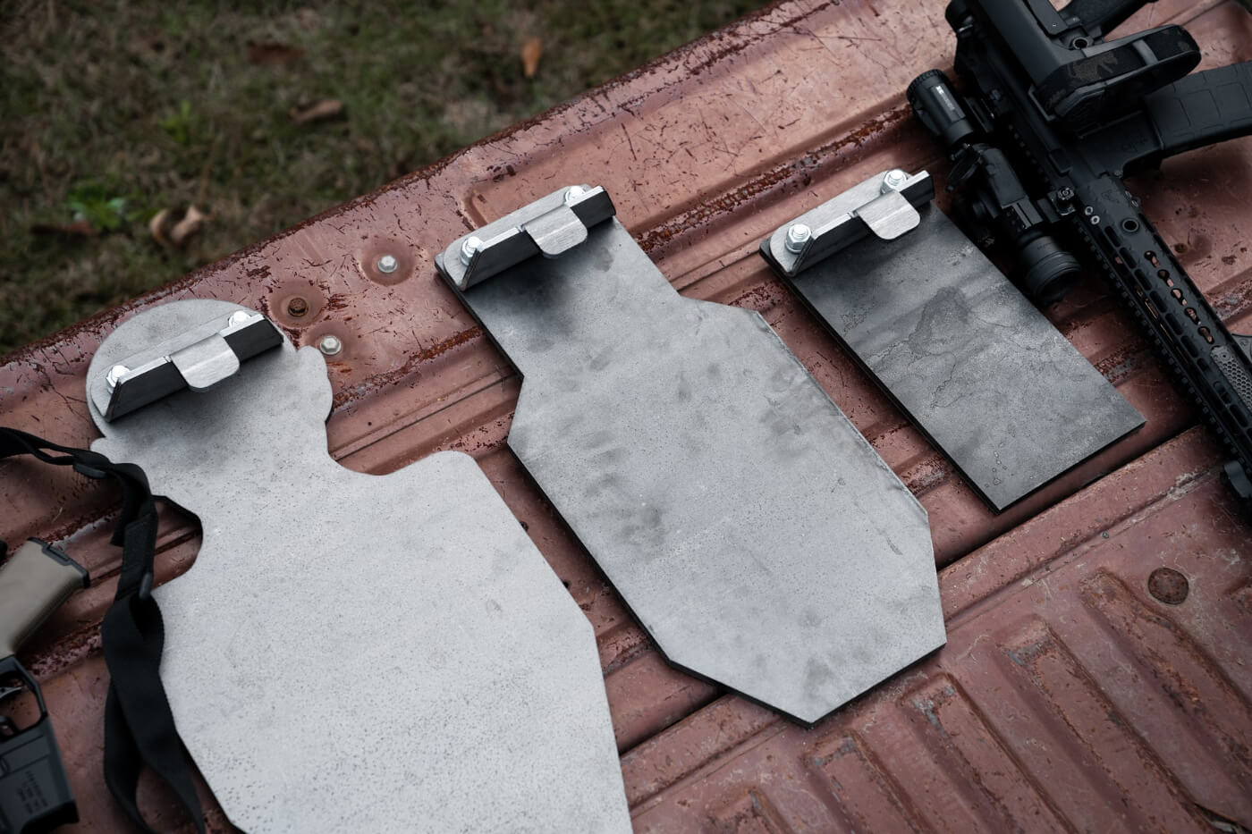 Interchangeable SR500 Steel Target Strike Faces