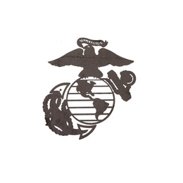 U.S. Marine Corps steel emblem, CNC laser-cut wall art and stencil for decoration – Defense Targets